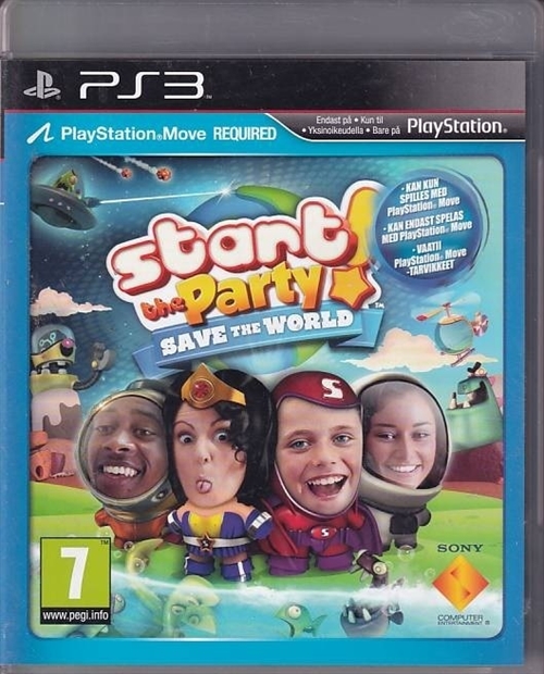 Start the Party Save the World - PS3 (B Grade) (Used) 